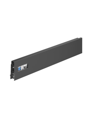 InnoTech Atira Zarge, Zargenhöhe 70 mm, NL 620 mm, anthrazit, rechts - Hettich