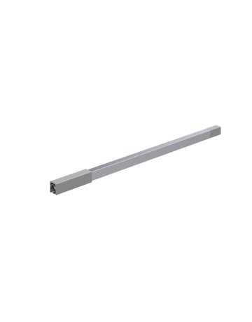Längsreling InnoTech Atira, 620 mm, rechts, silber - Hettich