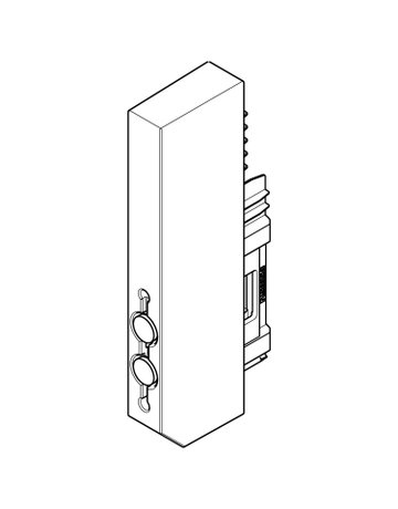 OrgaStore 810 / 820 / 830 Adapter, silber - Hettich