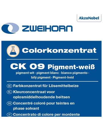 Color-Konzentrat weiß CK 09 0,5 ltr - Zweihorn