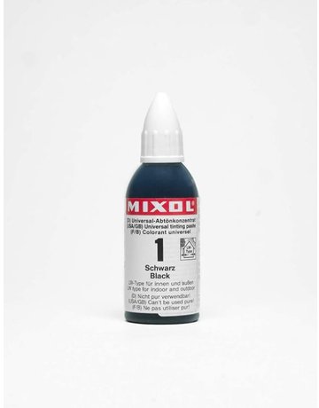 Mixol Universal-Abtönkonzentrat 20 ml 01 Schwarz