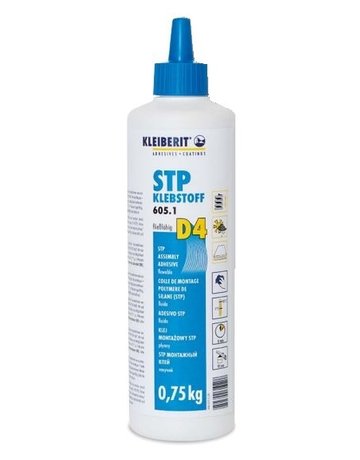STP-Klebstoff 605.1.20 D4 Flasche 0,75 kg - Kleiberit