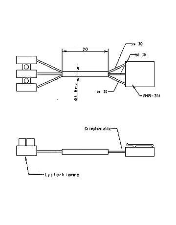 Adapterkabel für A-Öffner (Alt auf Neu) - GU