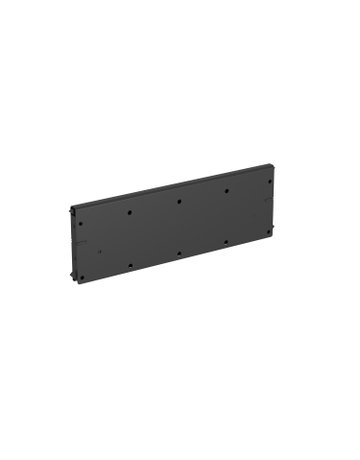 Trennwand für Schmalcontainer, Stahl, schwarz - Hettich