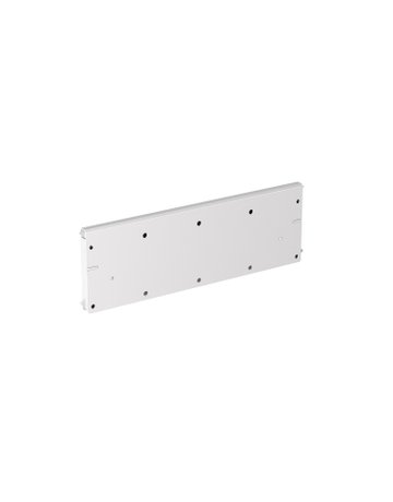 Trennwand für Schmalcontainer, Stahl, Aluminium Optik - Hettich