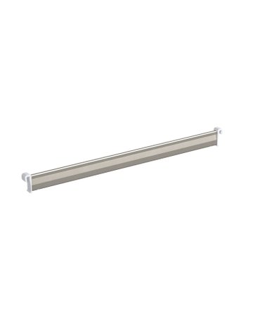 Zwischensteg, 400 mm, Aluminium optik - Hettich