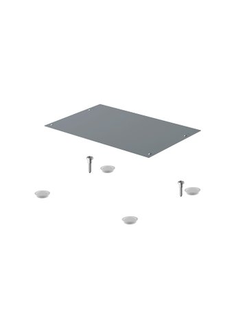 Deckel für SmarTray Stahl 50 mm mit Kassette, anthrazit - Hettich