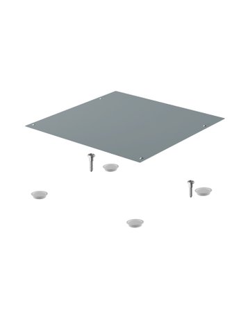 Deckel für SmarTray Stahl 75 mm mit Kassette, anthrazit - Hettich