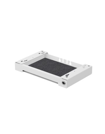 SmarTray Stahl 50 mm mit Kassette (Großverpackung), weiß - Hettich