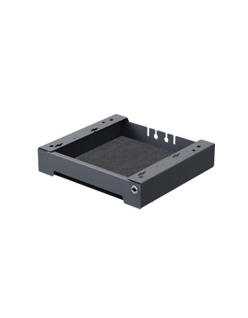 SmarTray Stahl 75 mm mit Kassette (Großverpackung), anthrazit - Hettich