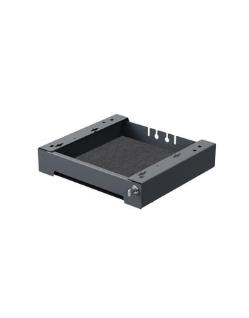 SmarTray Stahl 75 mm mit Kassette (Einzelverpackung), anthrazit - Hettich