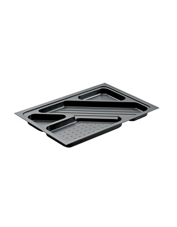 Schreibmaterialschale, schwarz - Hettich