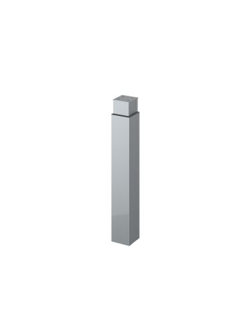 Hubsäule, manuell, quadratisch, Hub 140mmLegaDrive 9243045, Aluminium silber eloxiert - Hettich