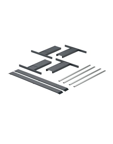 LegaDrive Systems Gestell-Modul Bench, graphitgrau - Hettich