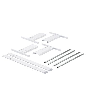 LegaDrive Systems Gestell-Modul Bench, weiß - Hettich