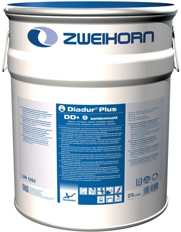 Diadur Plus Klarlack DD+ 9 25 l seidenmatt - Zweihorn