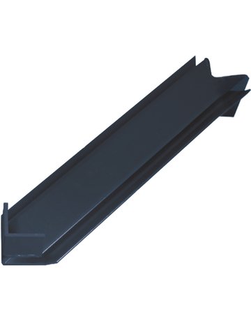 Stoßverbinder LM RAL 7016 Inneneck 380 mm 135 Grad