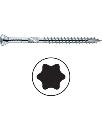 Hapatec Edelstahl gehärtet TX 20 4,5 x 50 mm - Eurotec