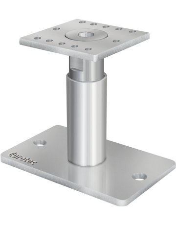 Pfostenträger, PediX 140 + 50 mm 140 bis 190 mm - Eurotec