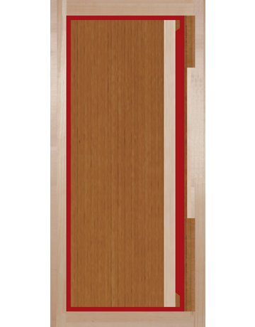 Haustürenrohling Öko Energy 78 mm 113 x 228 cm Kiefer, Deck Meranti Finel. - Haustüren-Ring