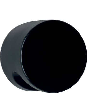 Türknopf 122.23FK 8mm,tiefschwarz - Hewi