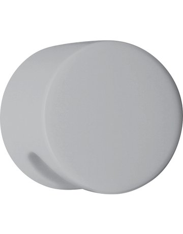 Türknopf 122.23FK 8mm,lichtgrau - Hewi