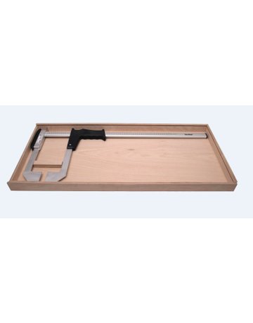 Holzkasten für Messkluppe UL=4 Meter / 1 to. / violett - Hedue