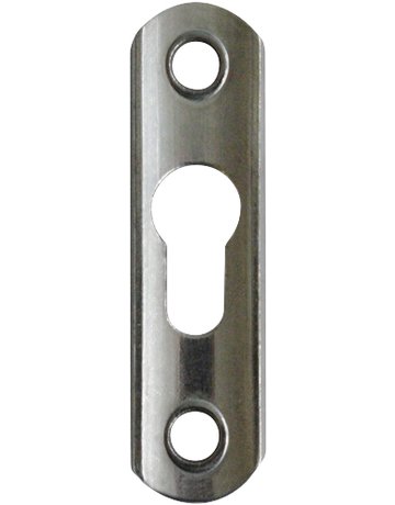Liko-Bettbeschlag Lochplatten 70X5X20 mm abgerundet Eisen blank