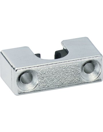 Stangenführungen vernickelt 1312 für Profilstg. 8 mm - JuNie