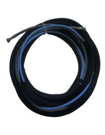 AC-Schlauch mit Gewebeüberzug NW 3 x 7,5 m, 1/4"-1/4"