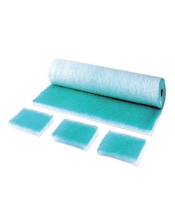 Farbnebelabscheide-Filtermatte glas-grün 2,00 x 25