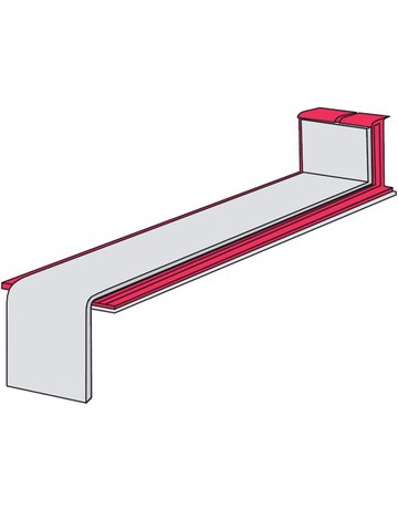 Gleit-Stoßverbinder GV2 C 33 RAG² 260 mm