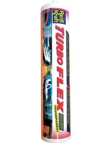 MS Hybrid Dichtstoff transparent Turboflex 290 ml - Reiß Kraft