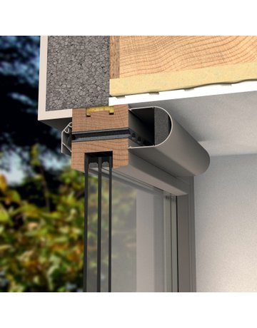 Spaltlüftung Sonoslot MAX, RAL 9016 - Renson