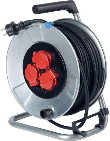 Kabeltrommel 25 Meter Metall H05RR-F 3G1,5 - as Schwabe TechnikProdukte