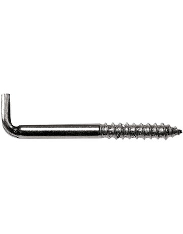 Winkelschraubhaken 5,8mm verzinkt 5,8 x 100 mm mit Schlitz - HSI