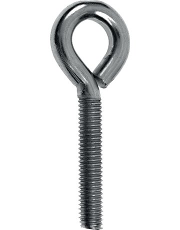 Ringschrauben mit M-Gewinde verzinkt M 6 x 60 mm - HSI