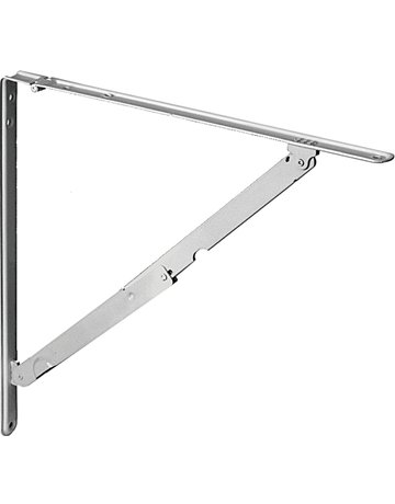 Klappkonsolen weiß 205 x 205 mm - HSI