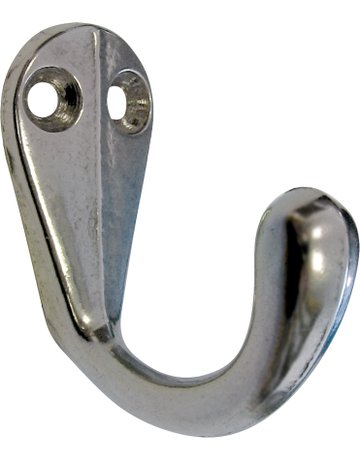 Handtuch-Einzelhaken LM poliert 35 mm hoch - JSI