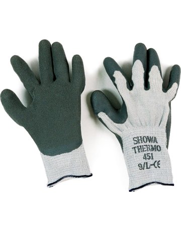 SHOWA THERMO STRICKHANDSCHUH Gr. 8 GRAU Nr. 451