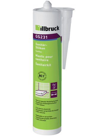 GS231 Sanitär-Silikon Acetatbasis, 310 ml ahorn 835 - illbruck