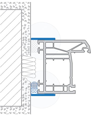 Flachleiste 2,5 mm für Innen- und Aussenbereich Breite 30 mm - EXTE