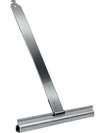 Maxi Aufhängeprofilstück L= 190 mm Alu blank mit Feder
