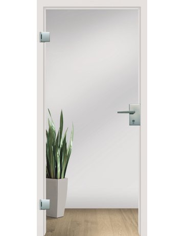Ganzglas Drehtüre Float hell Maße: 2097 x 959 x 8 mm DIN L & R - Licht & Harmonie