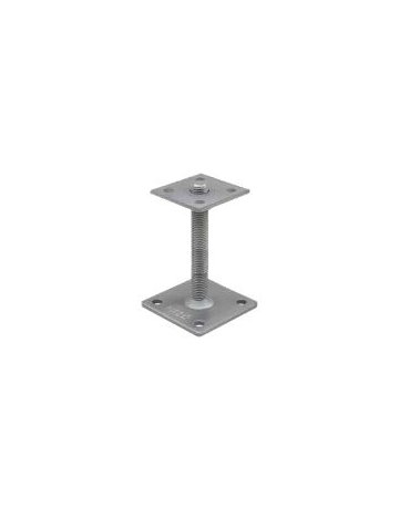 Pfostenträger PTP easy Gewindestangen mit Sicherungslasche M20 x 150 mm ZiNiP - Pitzl