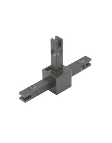 Verbinder CADRO 9298825 3-fach,2D,schwarz - Hettich