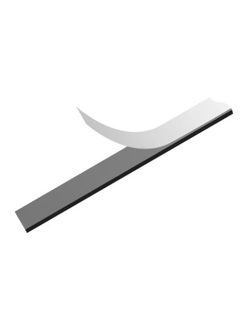 SONSTIGE REGALSYSTEME ZUBEHÖR CADRO Dichtung selbstklebend 2mm L 50m - Hettich
