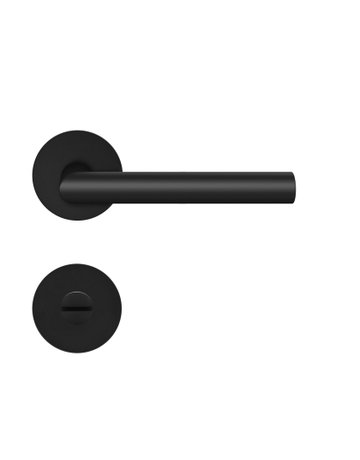 Drückerhalbgrt.Rhodos EPL28 RR rechts Kosmos schwarz PlanDesign - Karcher Design