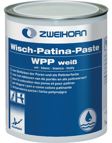 Wisch-Patina-Paste 1 kg WPP/schwarz - Zweihorn