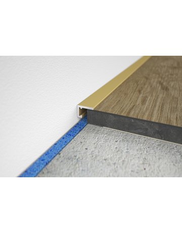 Abschlußleisten AL10X5 10 x 6 x 2000 mm, Alu gold EV3 - Minileiste